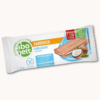 Sandwich with coconut filling