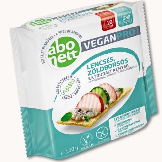 VeganPro crackerbread with lentil and green peas