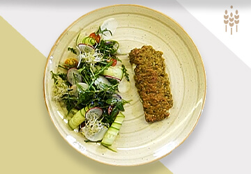 Tőkehal ropogós fűszerkéregben