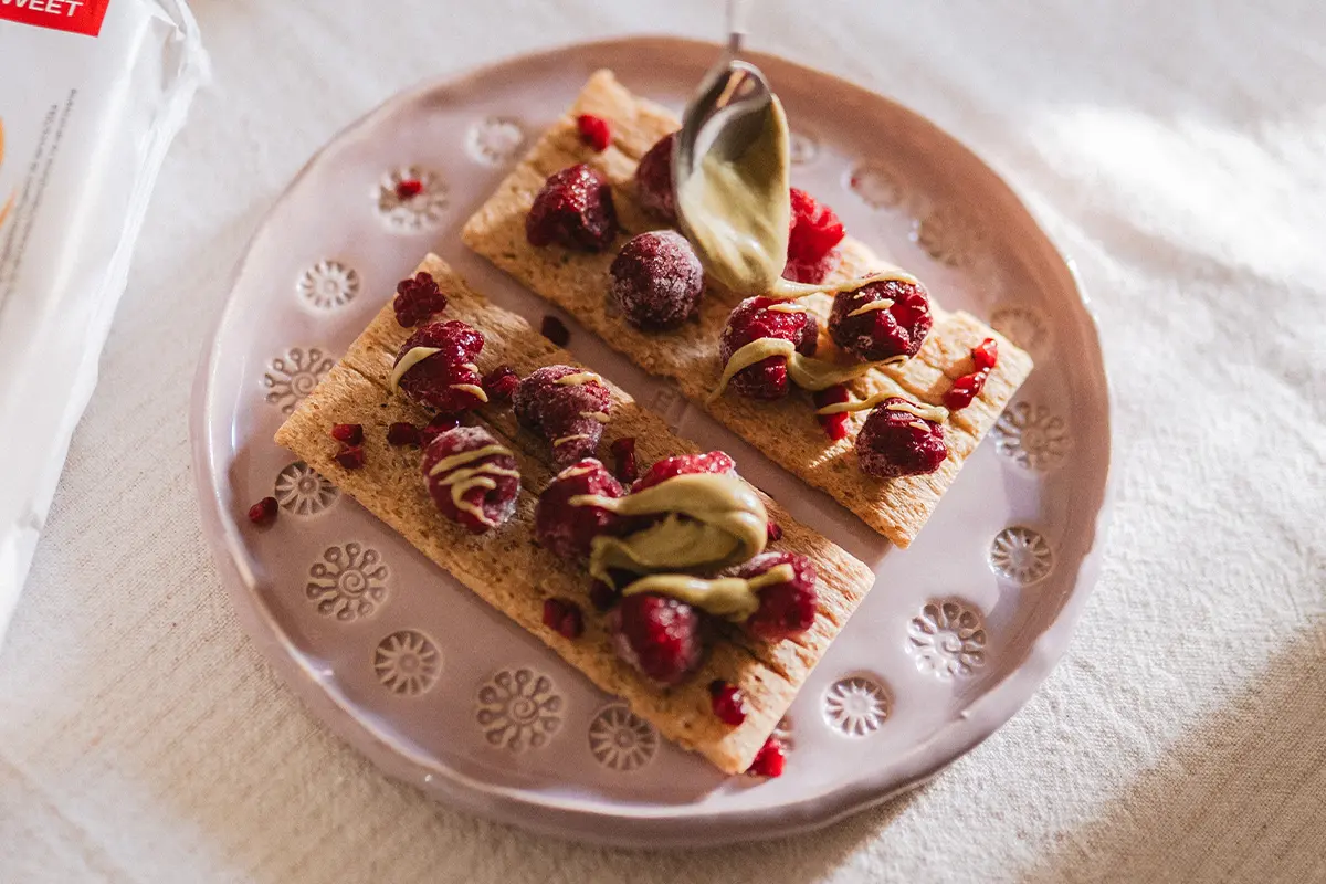 sweet extrudált kenyér