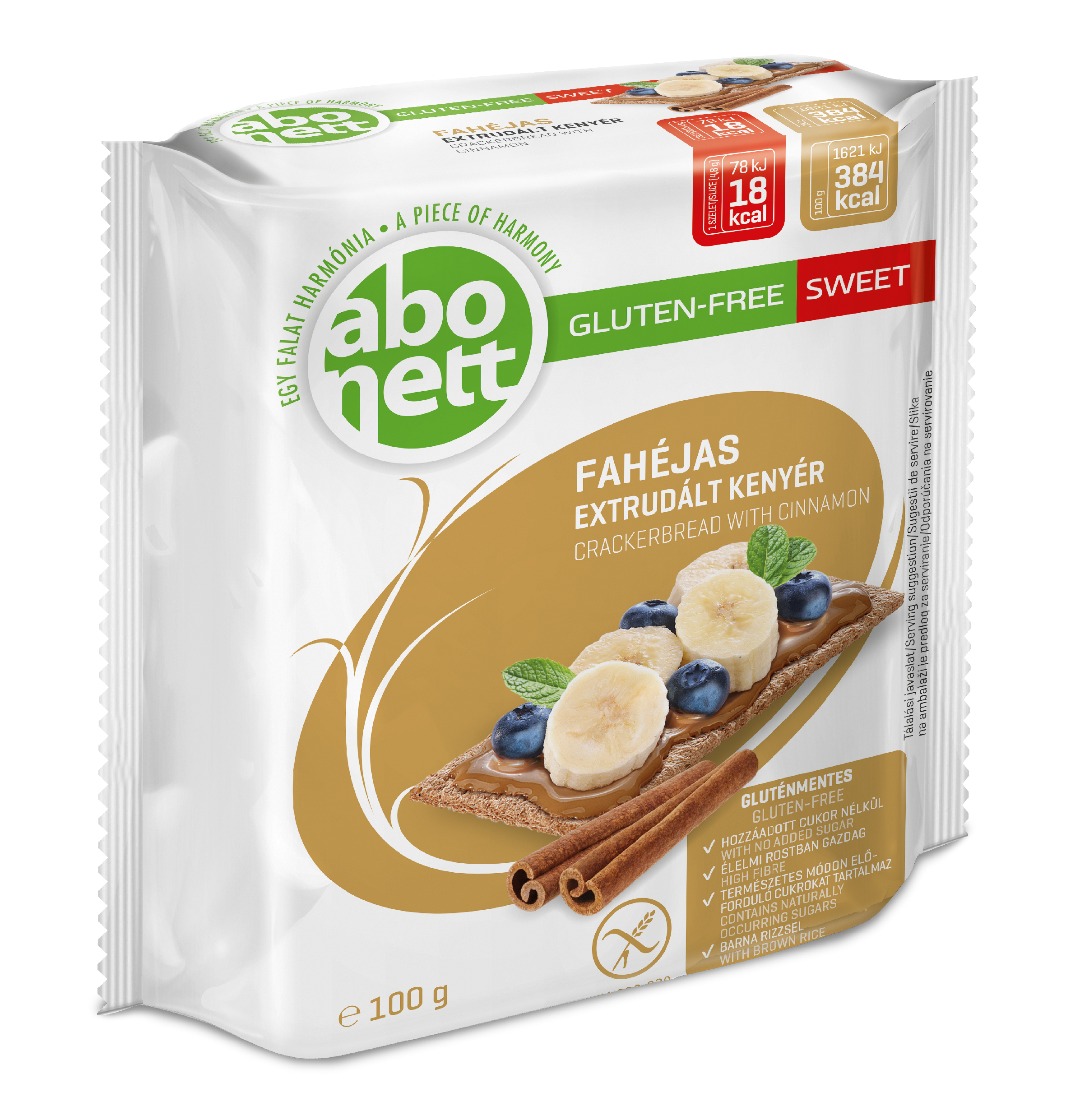 Fahéjas Extrudált kenyér